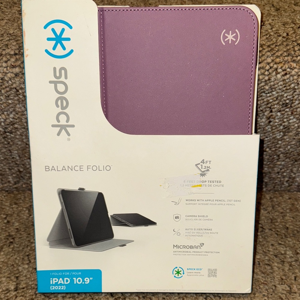 Speck Balance Folio for iPad 10.9" (2022) - Lavender